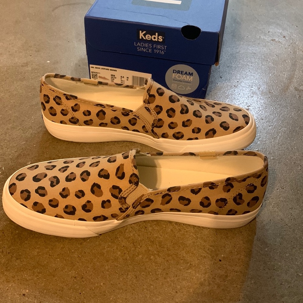 Leopard Keds never worn